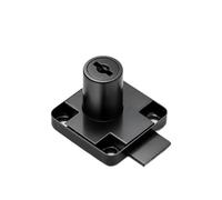 Serrures de placard, Serrure de porte meubles tiroir d'armoire réglée avec des tailles multiples lack 19X22)