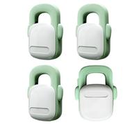 Serrures de poêle sécurité enfant, sécurité enfant pour réfrigérateur, 4X serrure de porte de four sans clé | Sécurité enfant four, verrous lave-vaisselle, de réfrigérateur à