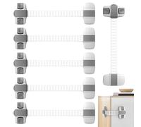 Serrures de porte à l'épreuve des - Serrures d'armoire réglables | Serrure de porte à l'épreuve des bébés | Serrure d'armoire de 6 pièces | Verrous multifonctions pour toilettes à l'épreuve