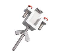 Serrures De Porte Portables À Service Lourd, Installation Rapide, 9,7x2,2 Cm, Arrêt De Porte Anti-vol Portable, Dispositif De Sécurité Sans Forage Avec Serrures De Protection, Portable, Pour Les Chamb
