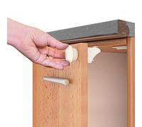 Serrures de sécurité pour enfant - Lot de 4 serrures magnétiques pour meubles, sans perçage La maison est protégée en 5 minutes, 4 Locks + 1 Key