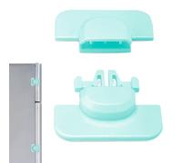 Serrures De Sécurité Pour Enfantss - Loquet Sécurité Enfantss - Serrure De Porte De Réfrigérateur Et De Congélateur Pour Enfantss, Facile À Installer, Aucun Outil Ni Mèche
