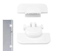 Serrures De Sécurité Pour Enfantss - Loquet Sécurité Enfantss - Serrure De Porte De Réfrigérateur Et De Congélateur Pour Enfantss, Facile À Installer, Aucun Outil Ni Mèche