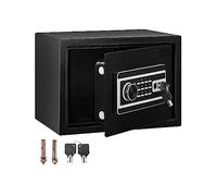 Serrures d'empreintes digitales coffre-fort 0.8/1.7/2.1 pieds cubes tirelire cachée secrète électronique numérique for l'argent du magasin(0.8 Cubic Feet)