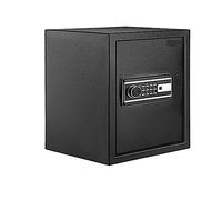 Serrures d'empreintes digitales coffre-fort 0.8/1.7/2.1 pieds cubes tirelire cachée secrète électronique numérique for l'argent du magasin(2.1 Cubic Feet)