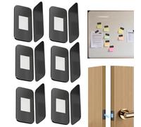 Serrures magnétiques d'armoires 6 pièces loquet autocollant pour | Cadenas magnétique de porte d'armoire pour maison, bureau, cuisine, chambre, salon, appartement ou résidence