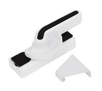 Serrures pour fenêtres à guillotine, Verrou de fenêtre coulissante à poignée courte Crescent, blanc, 8,3 x 3 x 2,4 cm