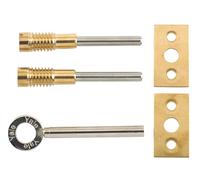 Serrures Yale 8013 Verrou À Vis Double Finition Laiton Paquet De 2 YALV80132PL