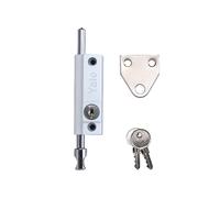 Yale Locks - P124 Verrou à Pousser Fini Blanc