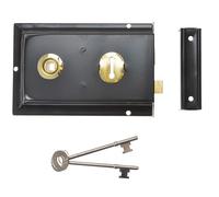 Serrures Yale P334 Serrure À Mortaise Finition Noire 156 X 104Mm Visi YALP334BK
