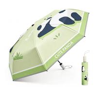 Serryeo Parapluie automatique pour enfants avec réflecteurs de sécurité, parapluie pour enfant fille garçon parapluie UV cartable résistant aux tempêtes parapluie compact robuste parapluie de poche