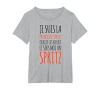 Sers Moi Un Spritz Tee Shirt Femme Manche Courte Alcool T-Shirt