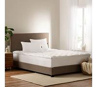 Serta Down Illusion - Surmatelas hypoallergénique - 5,1 cm - Ajustement Facile - pour lit Double - Blanc