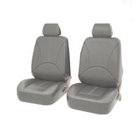 SERTGFRE 2Pcs Voiture Cuir Ensembles Housses siège, pour Renault Kangoo III 2021-2024 Housses de Siège de Voiture Avant, Confortables Respirant,E Grey