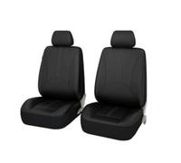 SERTGFRE 2Pcs Voiture Cuir Ensembles Housses siège, pour Renault Kangoo III 2021-2024 Housses de Siège de Voiture Avant, Confortables Respirant,B Black