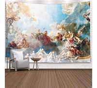 Sertiony Tapisserie murale à suspendre, tapisserie décorative 233 x 180,9 cm Paris France 18 avril peinture au plafond dans la salle Hercules du château royal Versailles sur 2015 pour chambre à