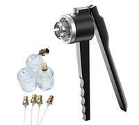 Sertisseur de flacons en acier inoxydable for bouteilles parfum, outils capsulage scellage verre, poignée ronde, manuels(20mm)