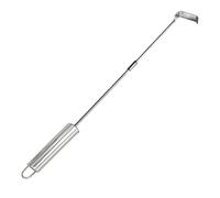 Sertisseur de nettoyage de barbecue, de râteau de grille, outil de cendre de barbecue, râteau à charbon, tige de vidange de cendres en acier, râteau à charbon pe