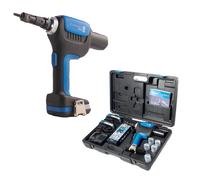 Sertisseuse 18 V pour écrous à sertir M3 à M8 + 2 batteries 2 Ah + chargeur + coffret SCELL-IT E-8-2XBAT