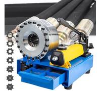 Sertisseuse De Tuyau Hydraulique Manuelle Machine De Sertissage De Tuyau avec 7 Ensembles De Matrices Machine De Sertissage De Tuyau Hydraulique 35mpa