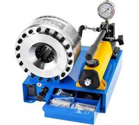 Sertisseuse De Tuyaux, Machine à Sertir De Tubes De Tuyaux Hydrauliques, Machine De Sertissage Hydraulique à Commande Manuelle avec 7 Jeux De Matrices