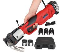 Sertisseuse Hydraulique Portable Sans Fil, 12-54 M², Pour Tubes En Acier Inoxydable Et Tubes En Cuivre À Paroi Mince, Temps De Sertissage : 3 S/min (moteur Sans Balais),15-25 mold