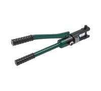 Sertisseuse Hydraulique Professionnelle, Kit Pince à Sertir, Sertissage Hexagonal Multi Taille, 120KN Haute Puissance, Outil Portable Atelier Chantier Industrie, Facile Maintenance, 11 Matrices Inclus