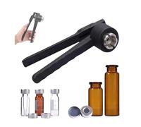 Sertisseuse Manuelle Multi-Diamètres 8-20mm - Outil de Sertissage pour Capsules Flip-Off en Aluminium - Pince à Sertir en Acier Inoxydable pour Laboratoires & Usage Domestique