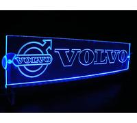 Sertplas Plaque de camion lumineuse adaptée au pare-brise, intérieur de votre cabine, couleur bleue, convient à tous les modèles VOLVO.