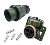 Sertplas Prise + fiche OTAN NATO 12/24V - 35 mm² +2 Broches -pour véhicules communaux, Pompiers, camions, grues VG96917