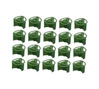 SERUCARY Lot de 20 Inserts Décoratifs pour Vases de Cimetière, Base Fixe pour Support de Fleurs à 4 Trous