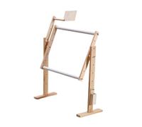 SERUCARY Métier à Bror sur Pied Rotatif Cadre Brorie sur Pied Stable Support Brorie En Bois, Bois