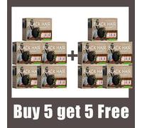 Sérum À Base De Plantes Pour Cheveux Anti-Gris, Essence, Traitement, Restauration Des Cheveux Naturels, Document, Restauration Saine, Blanc, Noir-10pcs