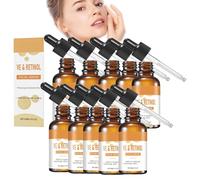 Sérum à la rétinol avec vitamine E pour le visage - Soin anti-âge quotidien contre les rides fines, rides profondes & bâton de sérum raffermissant, correcteur de taches (10)
