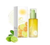 Sérum à la vitamine C et à la mandarine verte, sérum à la vitamine C pour le visage, réduit les rides et illumine le teint, extrait de mandarine verte, hydrate, unifie le teint