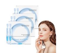 Sérum à l'acide hyaluronique 3% en ampoules ultra-hydratantes - Sérum à l'acide hyaluronique pur à 3% pour une hydratation intense - une absorption rapide, un soin pré-maquillage (3 boîtes)