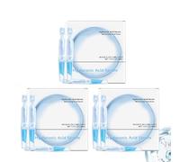 Sérum à l'acide hyaluronique 3 % pour le visage, sérum hydratant anti-âge avec tubes d'acide hyaluronique pour une hydratation intensive, flacons à usage unique (3 pièces)