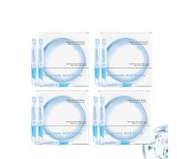 Sérum à l'acide hyaluronique 3 % pour le visage, sérum hydratant anti-âge avec tubes d'acide hyaluronique pour une hydratation intensive, flacons à usage unique (4 pièces)