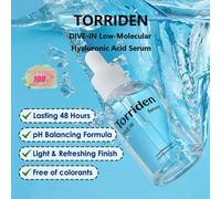 TORRIDEN DIVE-IN Sérum Hyaluron de faible poids moléculaire 50ml - Soin anti-âge coréen à base d'hyaluron pour tous les types de peau et les peaux sensibles | Clean & Vegan | Sans alcool ni parfum