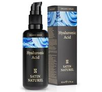 Serum Acide Hyaluronique Visage 50ml, Booster de Collagene et Acide Hyaluronique Pur - Acide Hyaluronique Serum Visage - Serum Anti Age - Anti Ride Soins pour le Visage Peau Sensible - Satin Naturel