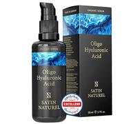 Serum Acide Hyaluronique Visage - Serum Visage Hydratant à l'Acide Hyaluronique Oligo Nouvelle Generation - Acide Hyaluronique Serum Visage - Serum Anti Ride Soin Visage Skincare par Satin Naturel
