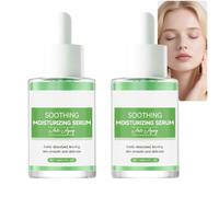 Sérum anti-âge apaisant et hydratant, sérum repulpant et lissant pour le visage, essence hydratante pour rides et ridules, sérum réparateur anti-rides pour tous types de peau (2PCS)