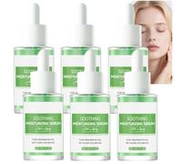 Sérum anti-âge apaisant et hydratant, sérum repulpant et lissant pour le visage, essence hydratante pour rides et ridules, sérum réparateur anti-rides pour tous types de peau (6PCS)