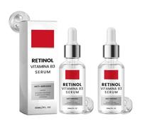 Sérum anti-âge au rétinol et à la vitamine B3, 30 ml - Cible les ridules, raffermit la peau, hydrate intensément, idéal pour un soin anti-rides quotidien