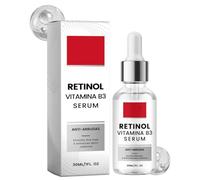Sérum anti-âge au rétinol et à la vitamine B3, 30 ml - Cible les ridules, raffermit la peau, hydrate intensément, idéal pour un soin anti-rides quotidien