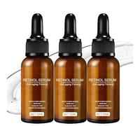 Sérum anti-âge et anti-rides Brightnow, sérum anti-âge et anti-rides au rétinol et aux peptides, hydratant, raffermissant et, pour tous types de peau (3PCS)