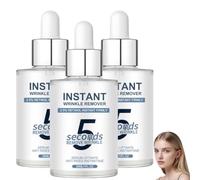 Serum Anti-Rides 5 Secondes,Wrinkle Power,Skin Paris Creme Instant,Combleur De Rides Immediat,Serum Anti Cernes Et Ridés Instantané,Retinol Serum Visage,Réduit Les Ridés D'expression,Les Ridules (3PC)