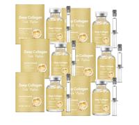 Sérum anti-rides au collagène profond et aux peptides de soie QPJUVC - Soin visage intensif liftant, raffermissant et tonifiant, ampoule anti-âge coréenne pour femmes, 50 ml / 1,7 fl oz (6)