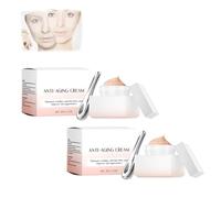 Sérum anti-rides combleur - Correcteur de rides à la vitamine C + huile de rose musquée, peptides pour les ridules, hydratant et fixateur de maquillage (2)