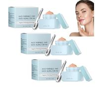 Sérum anti-rides combleur, crème visage anti-âge avancée, comble les rides, réduit les ridules, favorise la production de collagène, repulpe la peau, répare, illumine et hydrate. (3pcs)